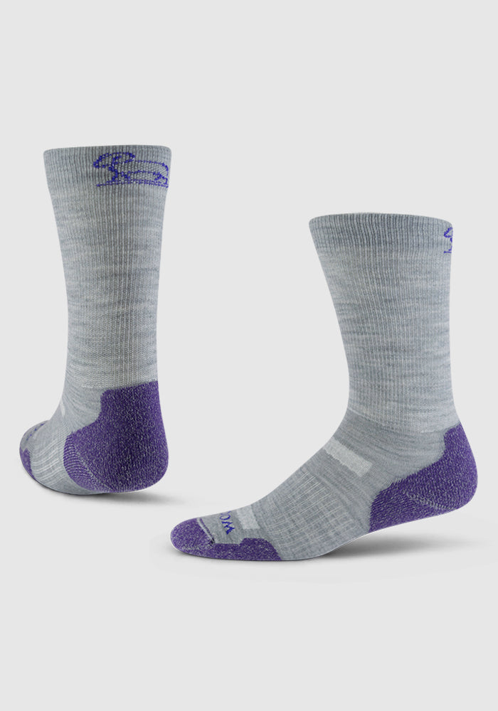 Harbor Crew Sock Light Cushion - Cloudy Purple