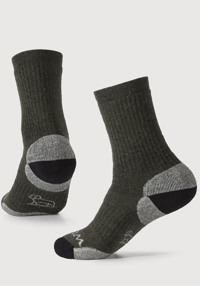 Core Crew Socks Full Cushion • Final Sale Deals! - Deep Forest