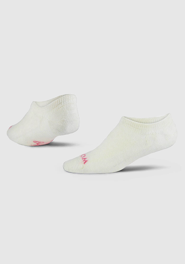 Daisy Ped Socks - Sweet Peony