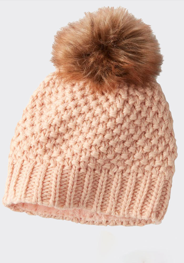 Kaylee Beanie - Rose