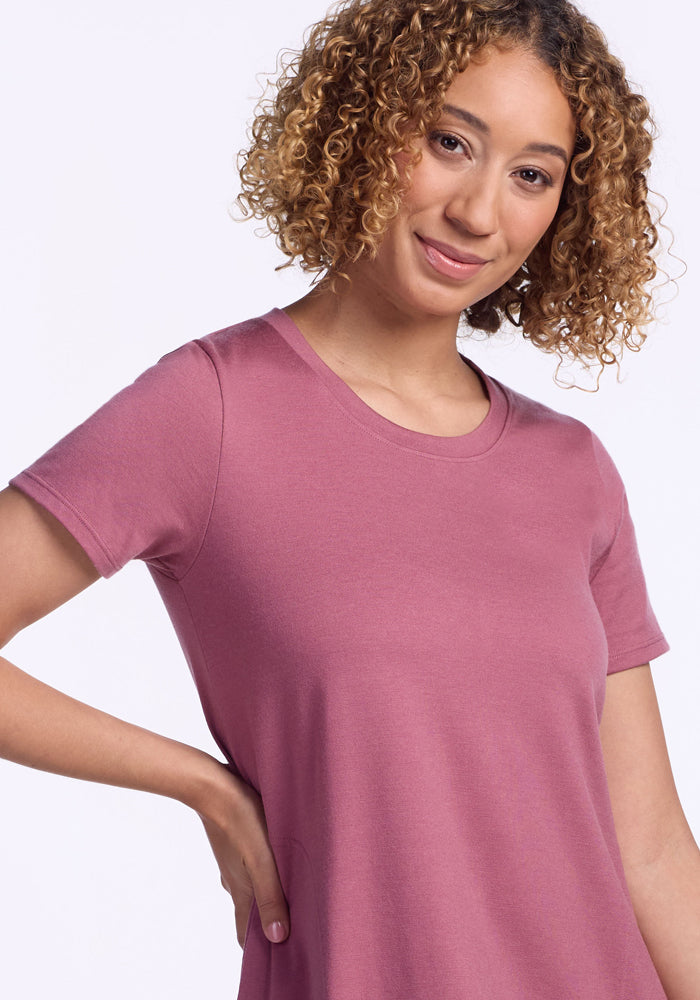Georgie Dress - Powdered Rose