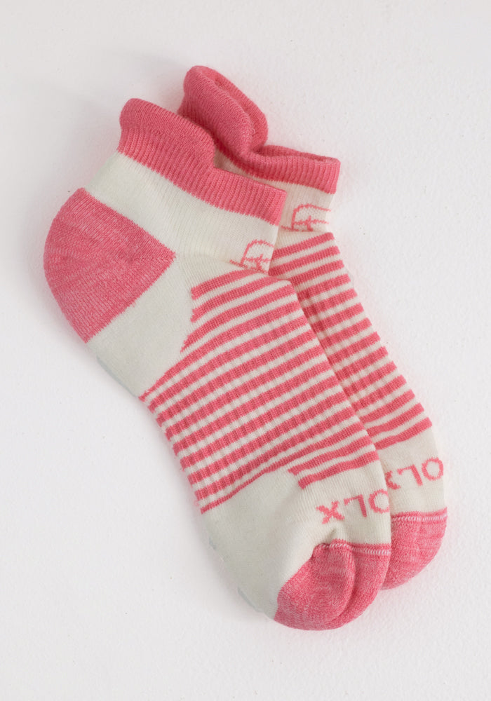 Amelia No Show Tab Lightweight Socks - Bubblegum