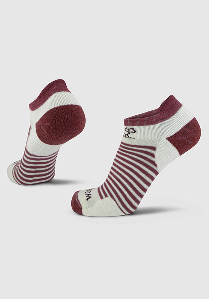 Amelia No Show Tab Lightweight Socks - Maple Birch