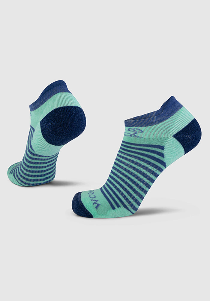 Amelia No Show Tab Lightweight Socks - Tropical Dream
