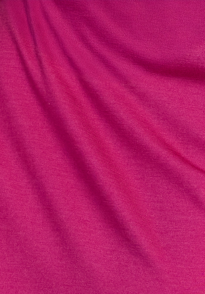 Jenny 3/4 Sleeve Crew Neck • Final Sale Deals! - Berry Punch