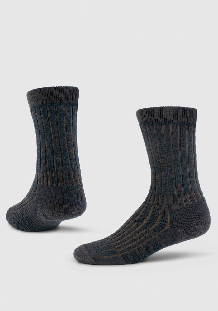 Joey Crew Socks - Dark Espresso