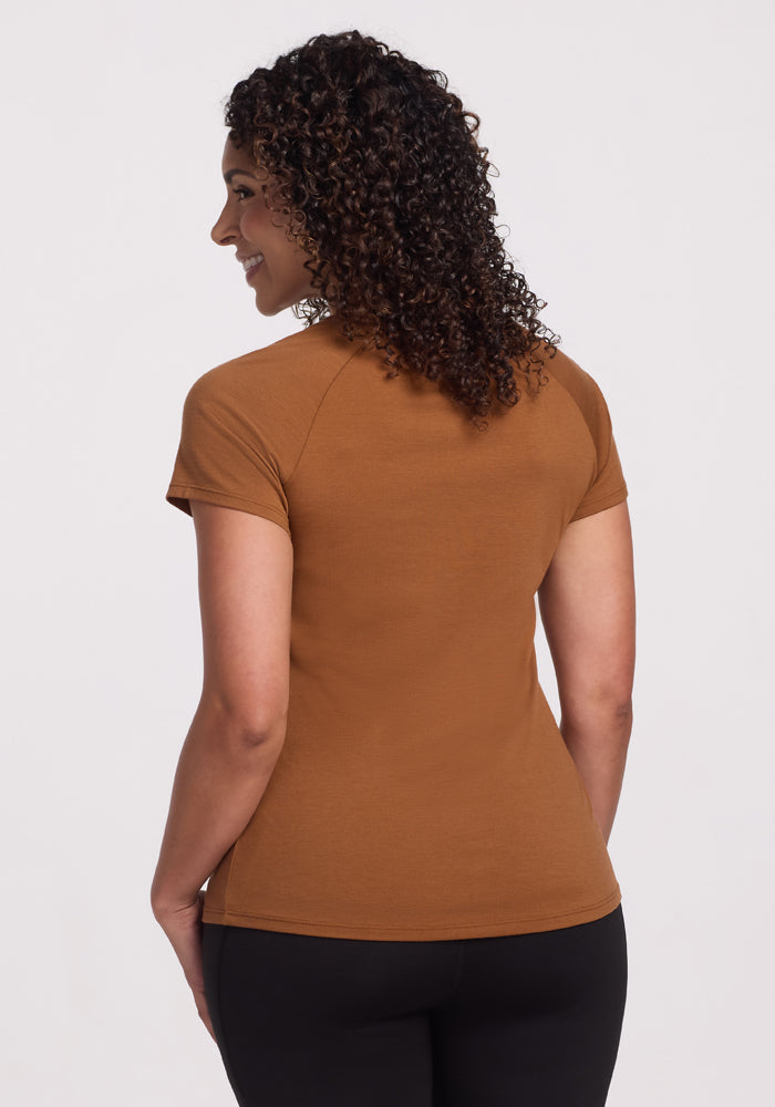 Mia V Neck • Final Sale Deals! - Sahara Dust