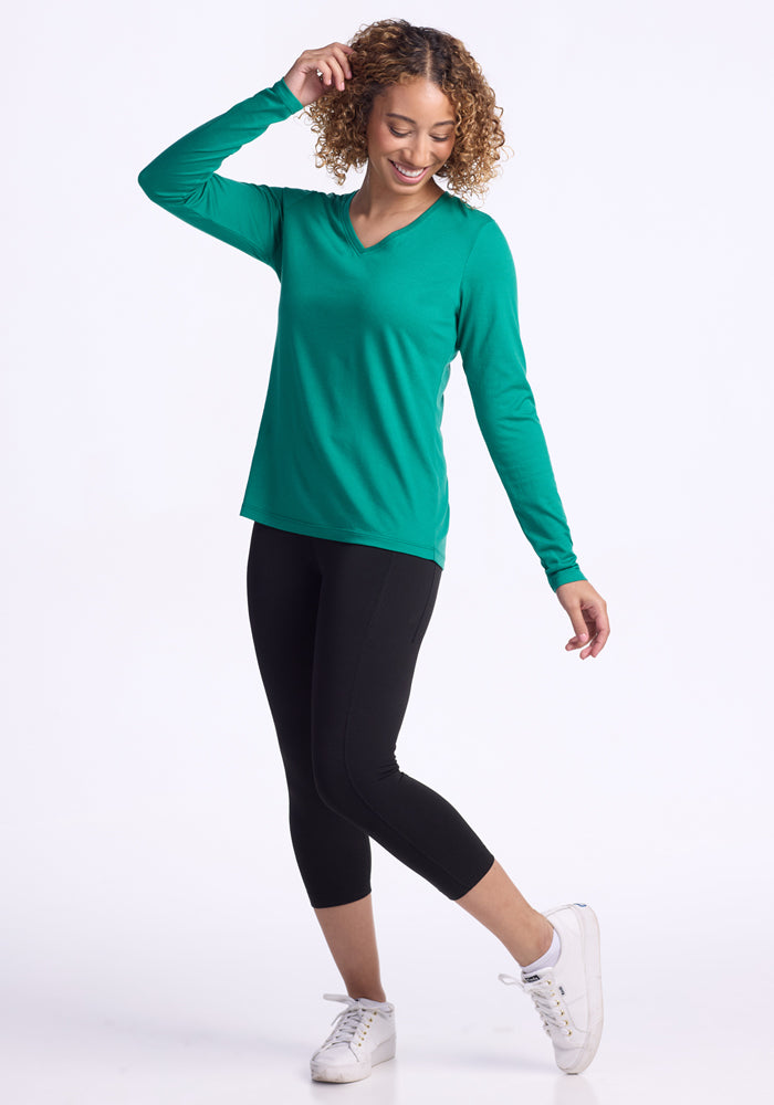 Millie Long Sleeve - Shady Glade