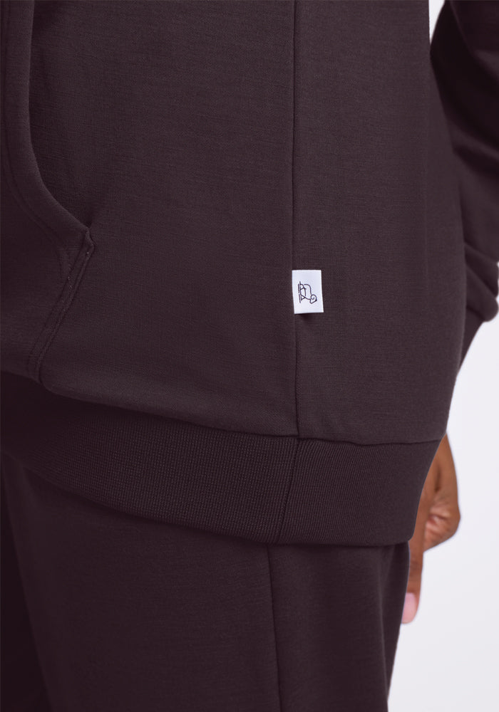 Avery Hoodie • Final Sale Deals! - Chocolate Plum