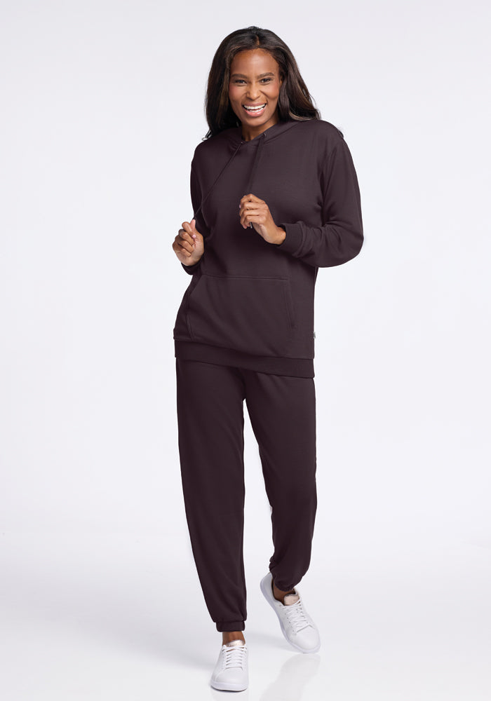 Avery Hoodie • Final Sale Deals! - Chocolate Plum