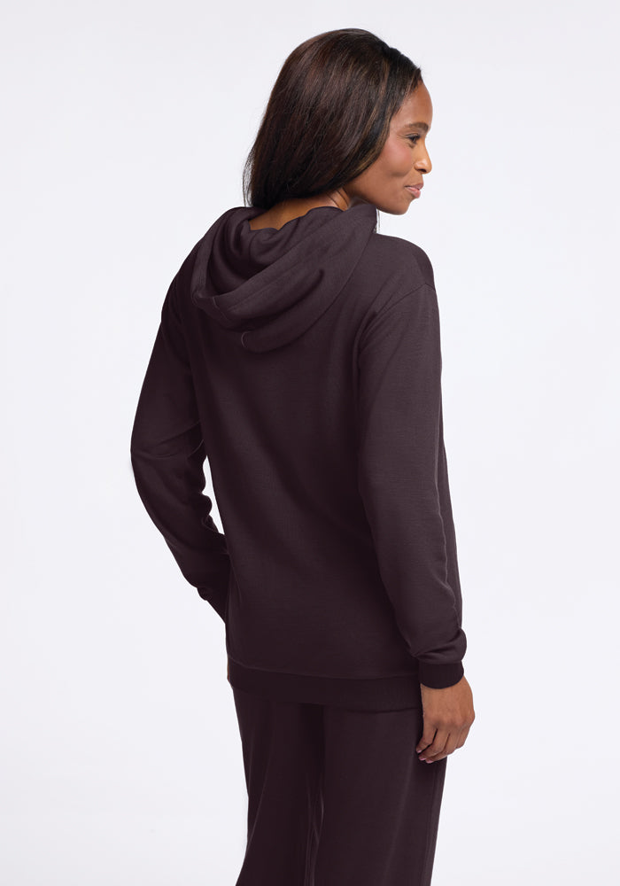 Avery Hoodie • Final Sale Deals! - Chocolate Plum