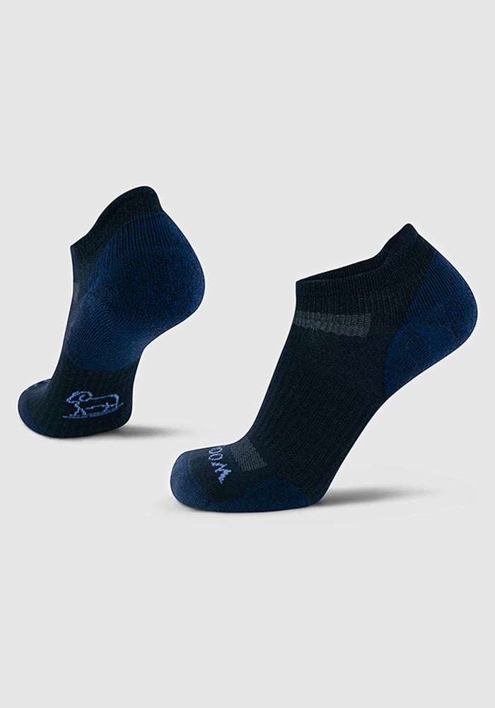 Rowan No Show Tab Lightweight Socks - Deep Night